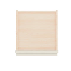 Modernform Cabinet Slim Dove White 12" W X 42" H X 12" D Single Door Wall Cabinet