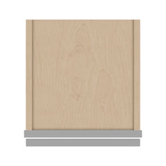 J&K Castle Grey S5 Single Door Wall Cabinet - 12" W x 42" H