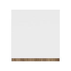 Modernform Cabinet Walnut 12" W X 42" H X 12" D Single Door Wall Cabinet