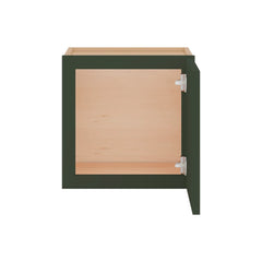 Modernform Cabinet Slim Sage Green 15" W X 15" H X 12" D Single Door Wall Cabinet