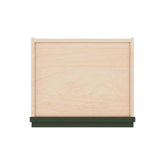 Modernform Cabinet Slim Sage Green 15" W X 15" H X 12" D Single Door Wall Cabinet