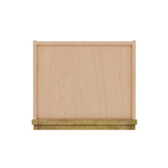 Modernform Cabinet Natural Shaker 15" W X 15" H X 12" D Single Door Wall Cabinet