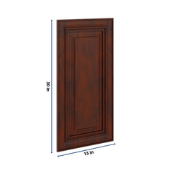 J&K Mahogany J5 Dummy Door Panel 15" W x 30" H