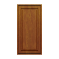 J&K Mocha Glazed K10 Dummy Door Panel 15" W x 30" H
