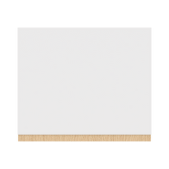 Modernform Cabinet Natural Oak 15" W X 30" H X 12" D Single Glass Door Wall Cabinet
