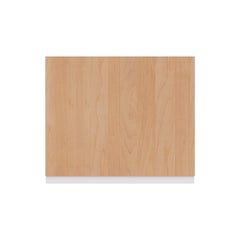 Modernform Cabinet Matte White 15" W X 30" H X 12" D Single Glass Door Wall Cabinet