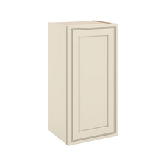 J&K Pearl Glazed H9 Single Door Wall Cabinet - 15" W x 30" H