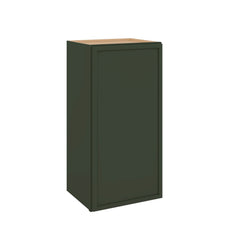 Modernform Cabinet Slim Sage Green 15" W X 30" H X 12" D  Single Door Wall Cabinet