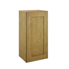 Modernform Cabinet Natural Shaker 15" W X 30" H X 12" D  Single Door Wall Cabinet