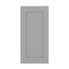 J&K Castle Grey S5 Single Door Wall Cabinet - 15" W x 30" H