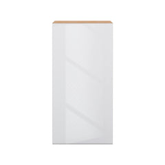Modernform Cabinet Gloss White 15" W X 30" H X 12" D Single Door Wall Cabinet