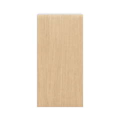 Modernform Cabinet Natural Oak 15" W X 30" H X 12" D Single Door Wall Cabinet