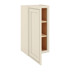 J&K Pearl Glazed H9 Single Door Wall Cabinet - 15" W x 30" H