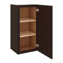 J&K Java Coffee S1 Single Door Wall Cabinet - 15" W x 30" H