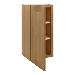 J&K Butterscotch B8 Single Door Wall Cabinet - 15" W x 30" H
