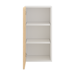 Modernform Cabinet Natural Oak 15" W X 30" H X 12" D Single Door Wall Cabinet