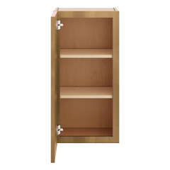 J&K Butterscotch B8 Single Door Wall Cabinet - 15" W x 30" H