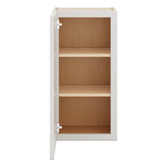 J&K Pure B5 Single Door Wall Cabinet - 15" W x 30" H