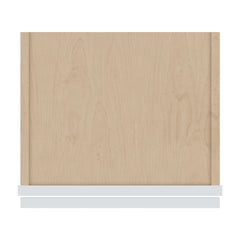 J&K White Shaker S8 Single Door Wall Cabinet - 15" W x 30" H