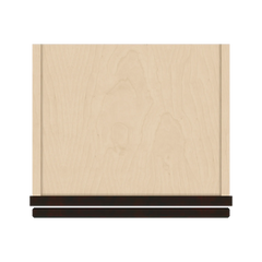 J&K Espresso K8 Single Door Wall Cabinet - 15" W x 30" H