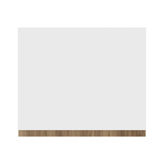 Modernform Cabinet Walnut 15" W X 30" H X 12" D Single Door Wall Cabinet