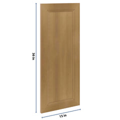 J&K Butterscotch B8 Dummy Door Panel 15" W x 36" H