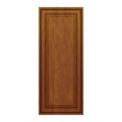 J&K Mocha Glazed K10 Dummy Door Panel 15" W x 36" H