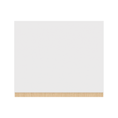 Modernform Cabinet Natural Oak 15" W X 36" H X 12" D Single Glass Door Wall Cabinet
