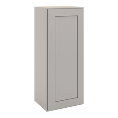 CNC Luxor 5-Piece Misty Grey 15" W X 36" H Single Door Wall Cabinet
