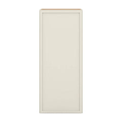 Modernform Cabinet Slim Dove White 15" W X 36" H X 12" D Single Door Wall Cabinet