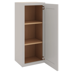 CNC Luxor 5-Piece Misty Grey 15" W X 36" H Single Door Wall Cabinet