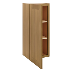 J&K Butterscotch B8 Single Door Wall Cabinet - 15" W x 36" H