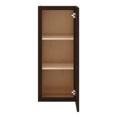 J&K Java Coffee S1 Single Door Wall Cabinet - 15" W x 36" H