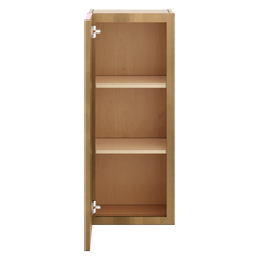 J&K Butterscotch B8 Single Door Wall Cabinet - 15" W x 36" H