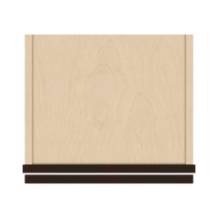 J&K Java Coffee S1 Single Door Wall Cabinet - 15" W x 36" H