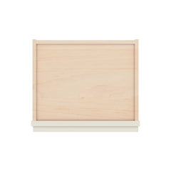 Modernform Cabinet Slim Dove White 15" W X 36" H X 12" D Single Door Wall Cabinet