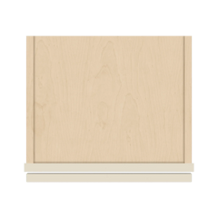 J&K Pearl Glazed H9 Single Door Wall Cabinet - 15" W x 36" H