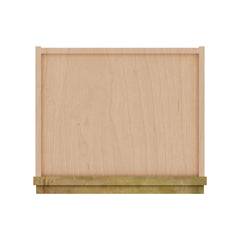 Modernform Cabinet Natural Shaker 15" W X 36" H X 12" D Single Door Wall Cabinet