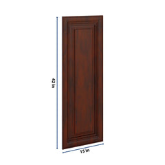 J&K Mahogany J5 Dummy Door Panel 15" W x 42" H