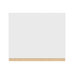 Modernform Cabinet Natural Oak 15" W X 42" H X 12" D Single Glass Door Wall Cabinet