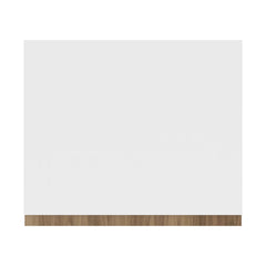 Modernform Cabinet Walnut 15" W X 42" H X 12" D Single Glass Door Wall Cabinet