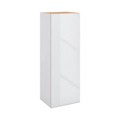 Modernform Cabinet Gloss White 15" W X 42" H X 12" D Single Door Wall Cabinet