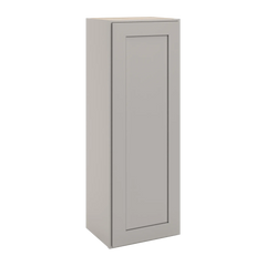 CNC Luxor Misty Grey 15" W X 42" H Single Door Wall Cabinet