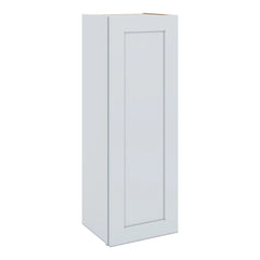 J&K White Shaker S8 Single Door Wall Cabinet - 15" W x 42" H