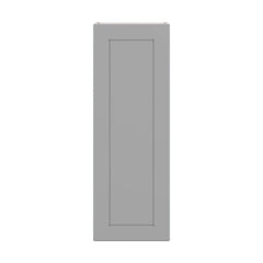 J&K Castle Grey S5 Single Door Wall Cabinet - 15" W x 42" H