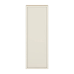 Modernform Cabinet Slim Dove White 15" W X 42" H X 12" D Single Door Wall Cabinet