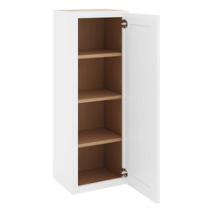 CNC Luxor 5-Piece White 15" W X 42" H Single Door Wall Cabinet