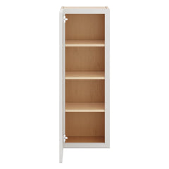 J&K Pure B5 Single Door Wall Cabinet - 15" W x 42" H