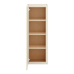 J&K Pearl Glazed H9 Single Door Wall Cabinet - 15" W x 42" H