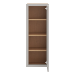 CNC Luxor Misty Grey 15" W X 42" H Single Door Wall Cabinet